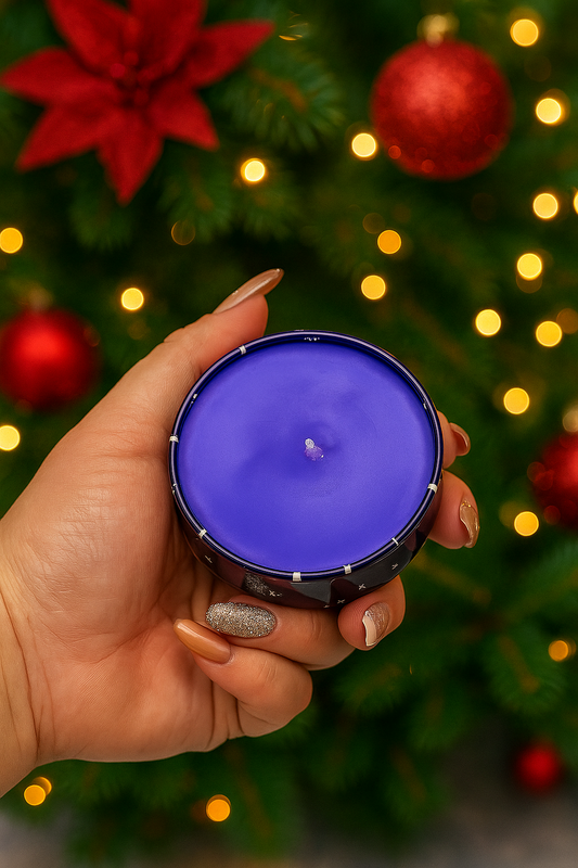 Bougie de Noël Mûre myrtille