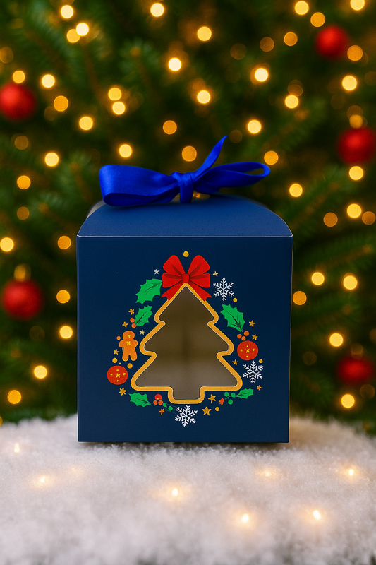 Emballage Noël Bougie ou fondant