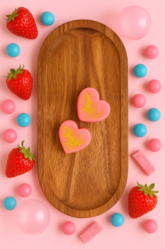 Fondant Bubble gum fraise
