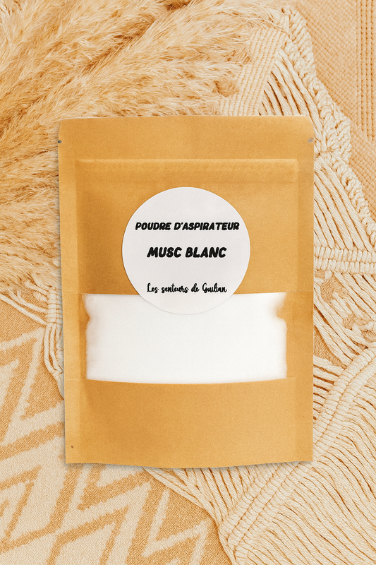Poudre parfumé Musc blanc