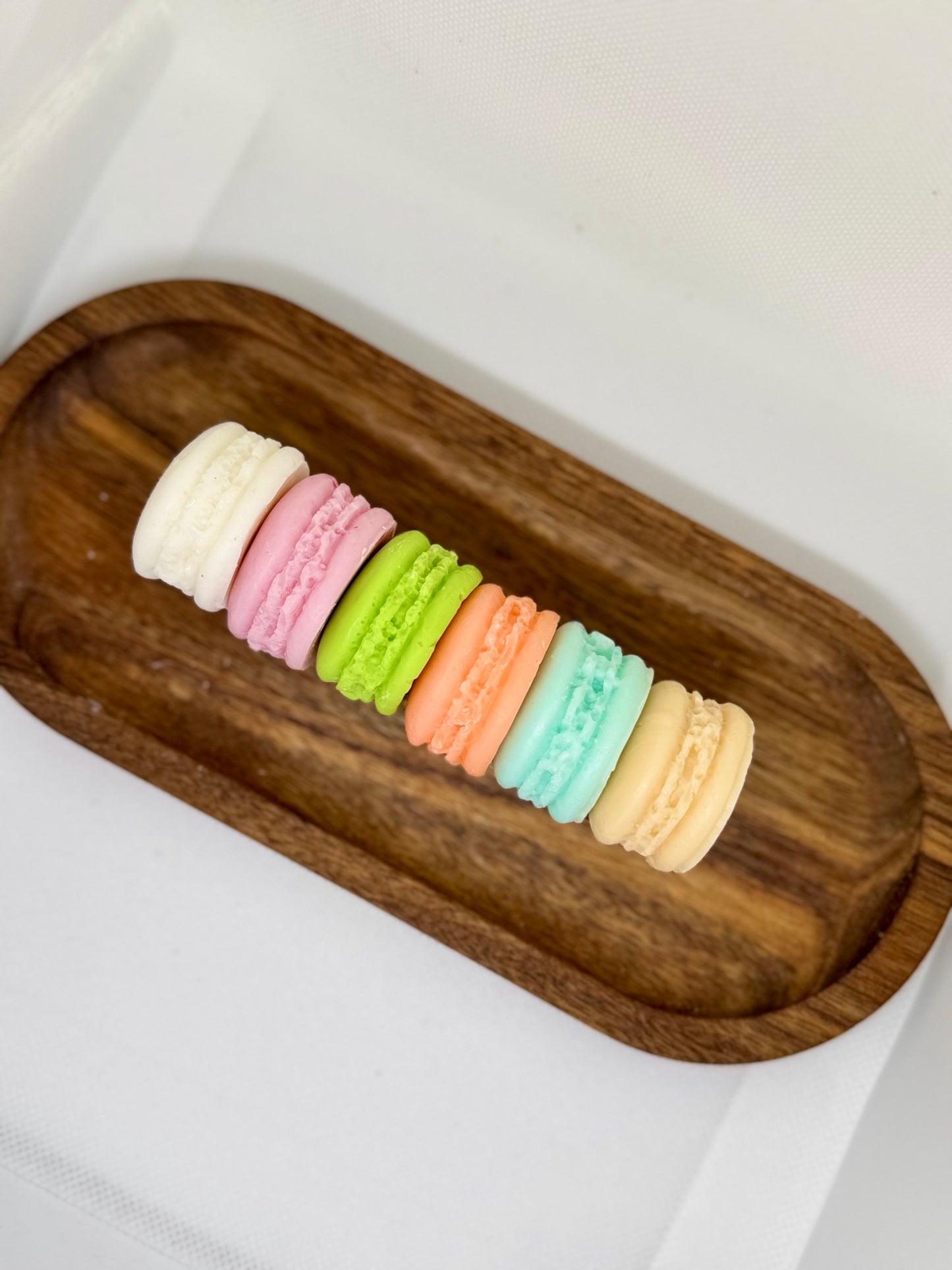 Macarons en fondant parfumé