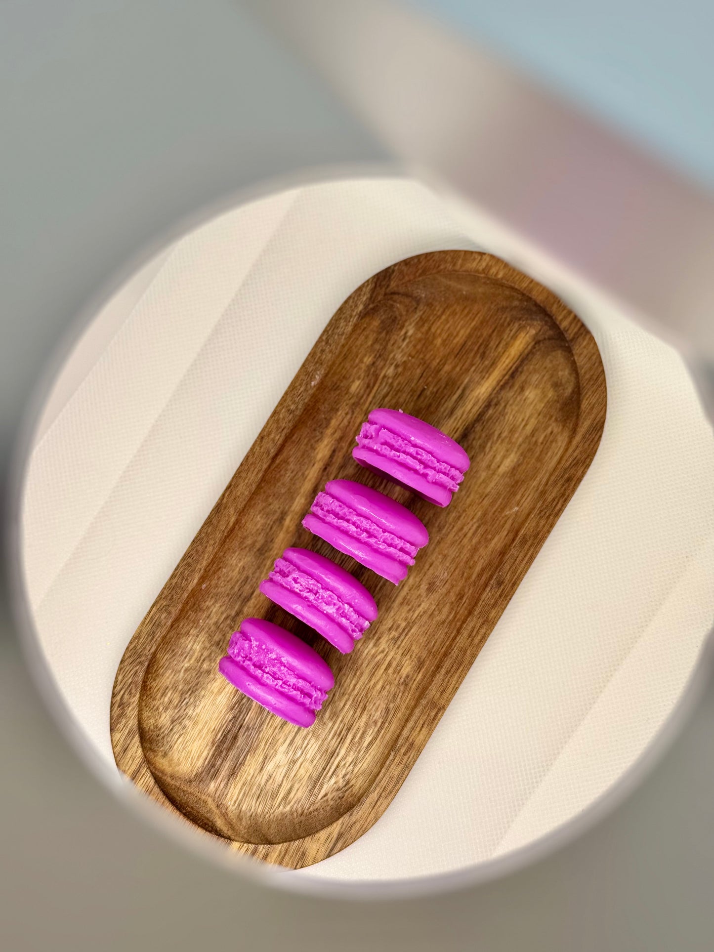 Macaron en fondant parfumé